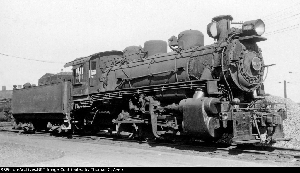 PRR 8166, B-28S, 1952